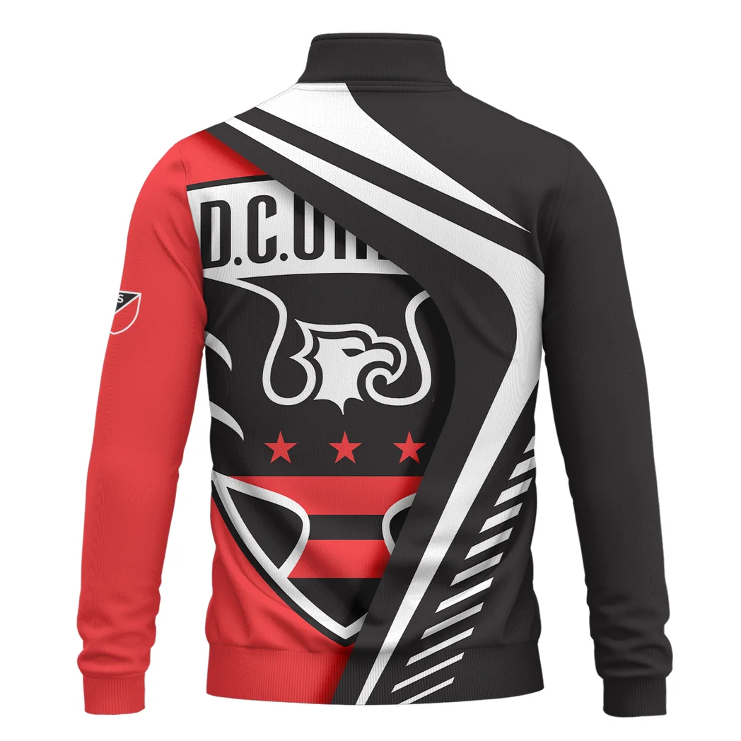 Goal Vibes Quarter-Zip Sweatshirt, Athletic Spirit Quarter-Zip Wear HVN1298DC - Image 3