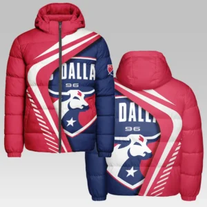 Goal Rising Hooded Cotton Jacket, Athletic Fit Fan Jacket HVN1298FC