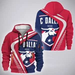 True Support Hoodie Half Zip 3D, Streetwear Fan Hoodie HVN1298FC