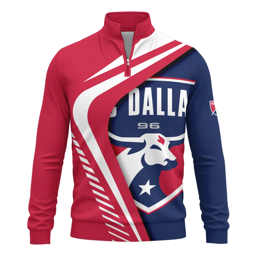 Game Spirit Quarter-Zip Sweatshirt, Road-Ready Quarter-Zip Sweatshirt HVN1298FC - Image 2