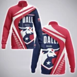 Goal Rising Stand Collar Jacket, Athletic Stretch Fan Comfort Jacket HVN1298FC