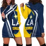 Unity Fans Hoodie Dress, Casual Women's Hoodie Dress HVN1298LA