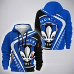 Unity Fans Hoodie Half Zip 3D, Game Ready Half-Zip Hoodie HVN1298MF