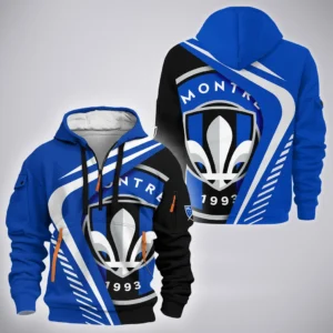 Unity Fans Hoodie Half Zip 3D, Game Ready Half-Zip Hoodie HVN1298MF