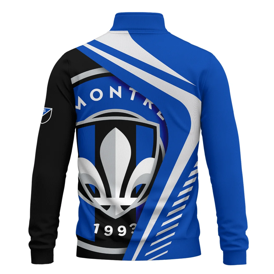 Play Spirit Quarter-Zip Sweatshirt, Breathable Comfort for Sport Fans HVN1298MF - Image 3