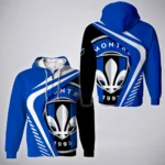 Fan Flow Zipper Hoodie, Active Supporter Hoodie HVN1298MF