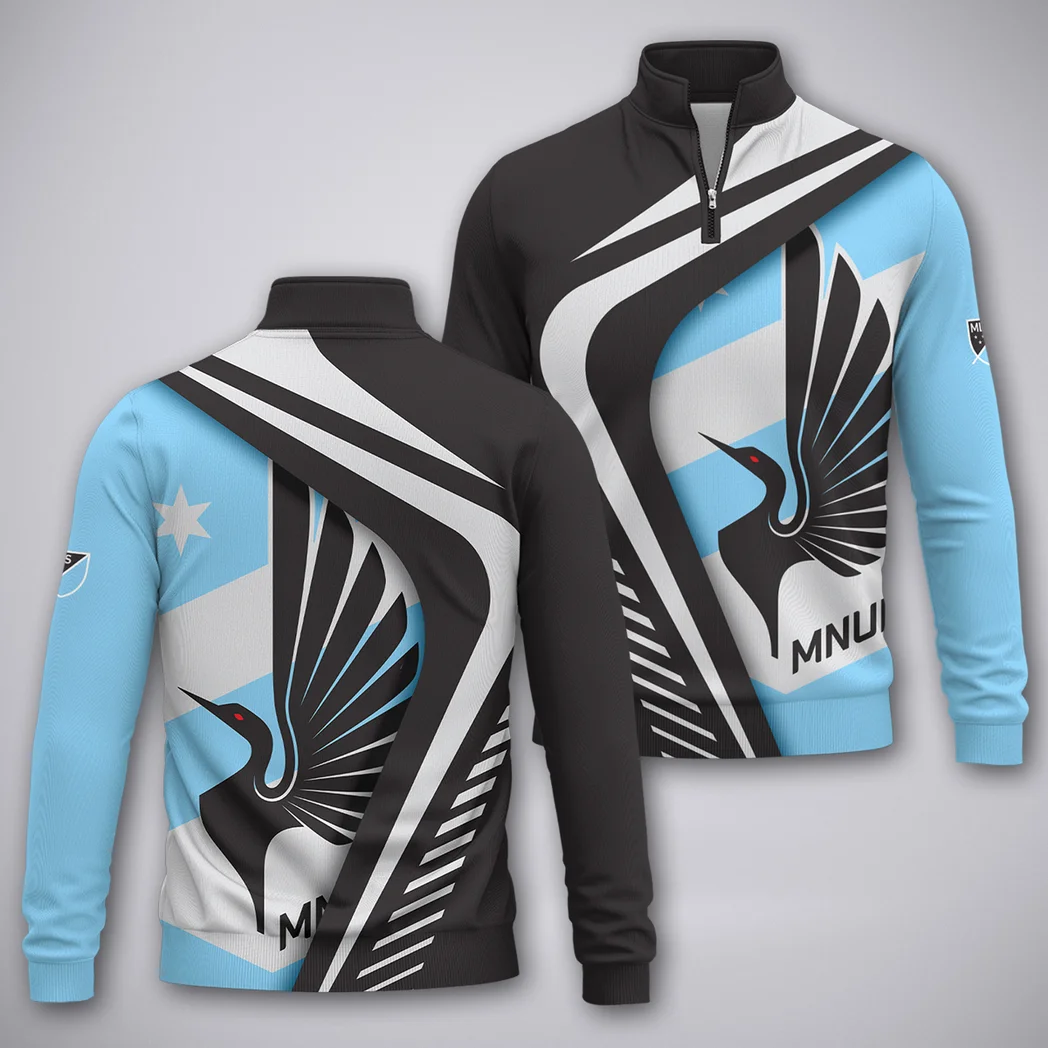 Match Energy Quarter-Zip Sweatshirt, Team Spirit Quarter-Zip Sweatshirt HVN1298MU