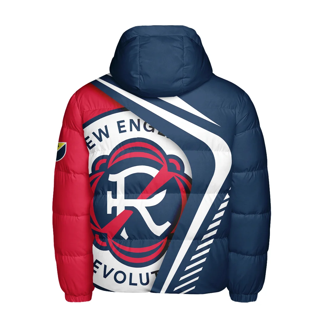 True Fans Hooded Cotton Jacket, Retro Heritage Puffer Jacket HVN1298NE - Image 3