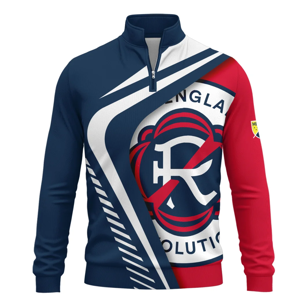 Fan Spirit Quarter-Zip Sweatshirt, Supporter Style Quarter-Zip Comfort HVN1298NE - Image 2