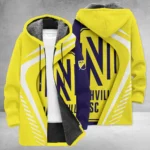 Fan Beat Fleece Windbreaker Jacket, Custom Fleece Fan Jacket HVN1298NS