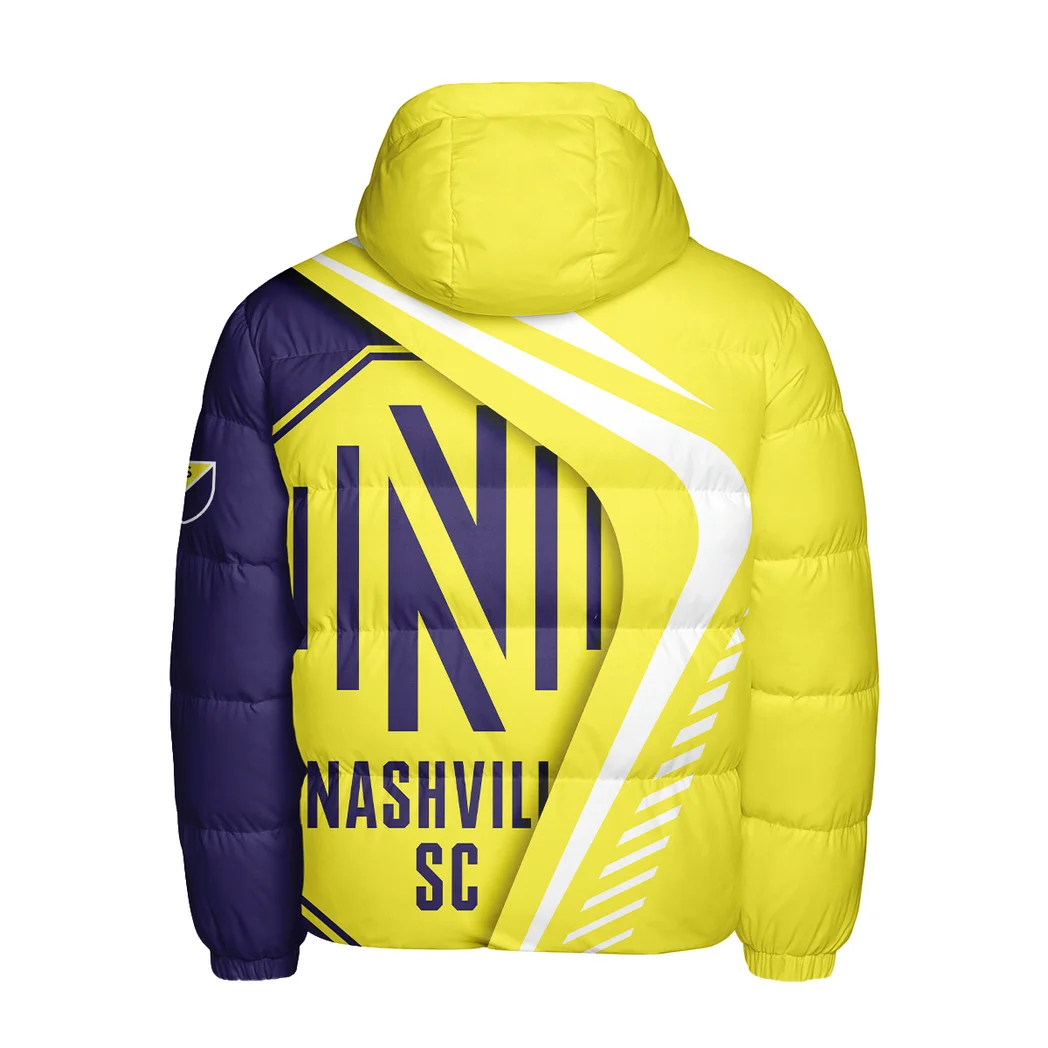 Unity Fans Hooded Cotton Jacket, Heavyweight Stadium Night Coat HVN1298NS - Image 3