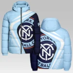 Spirit Beat Hooded Cotton Jacket, Sport Culture Street Puffer HVN1298NY