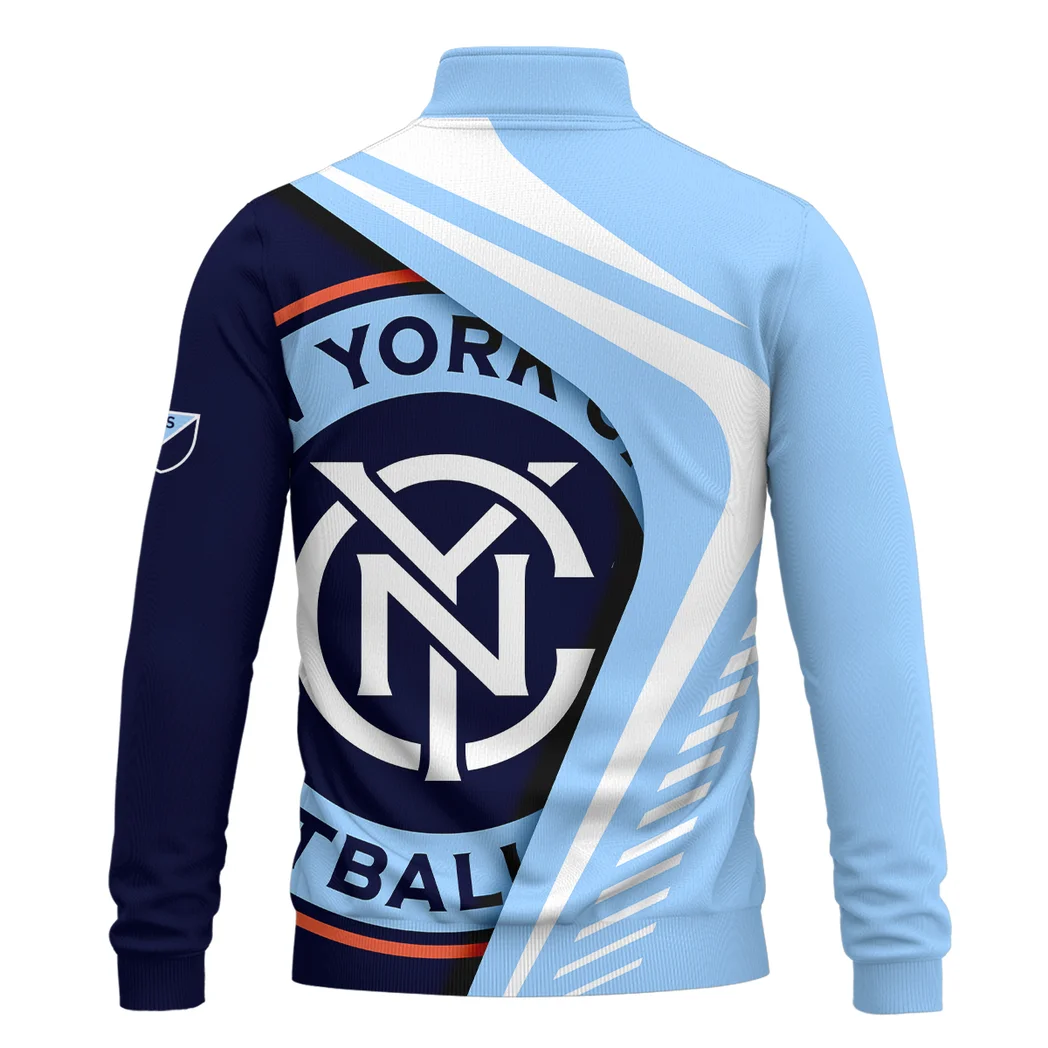 True Support Quarter-Zip Sweatshirt, Streetwear Quarter-Zip for Fans HVN1298NY - Image 3