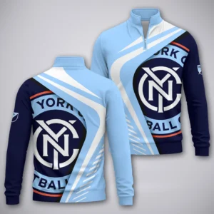 True Support Quarter-Zip Sweatshirt, Streetwear Quarter-Zip for Fans HVN1298NY