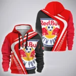 Rising Beat Hoodie Half Zip 3D, Sporty Fan Half-Zip Hoodie HVN1298NY