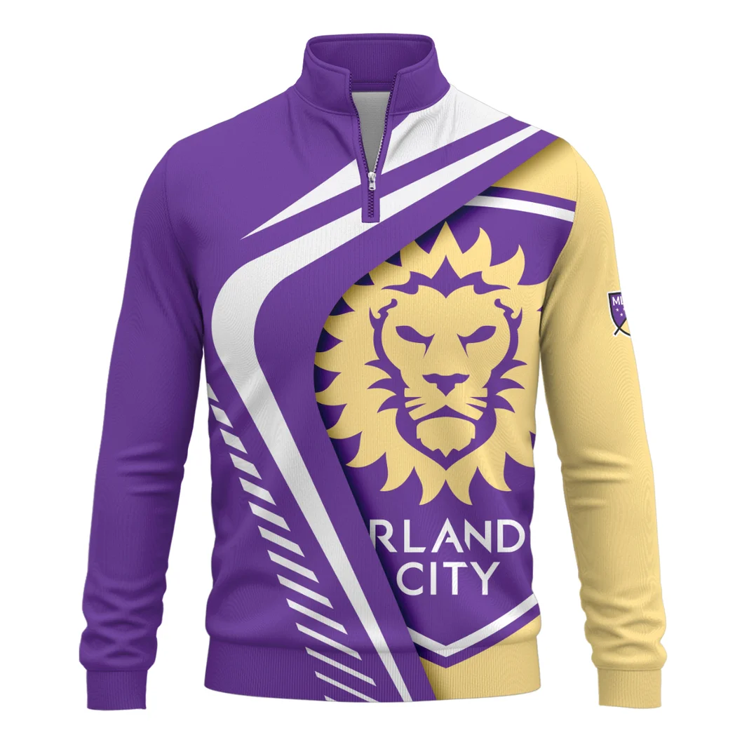 Spirit Rising Quarter-Zip Sweatshirt, True Supporter Quarter-Zip Sweatshirt HVN1298OC - Image 2