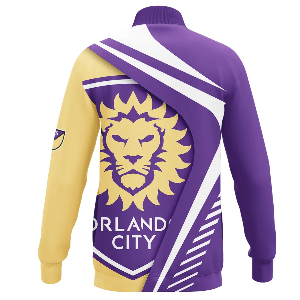 True Support Stand Collar Jacket, Durable Style Jacket for Supporters HVN1298OC - Image 3