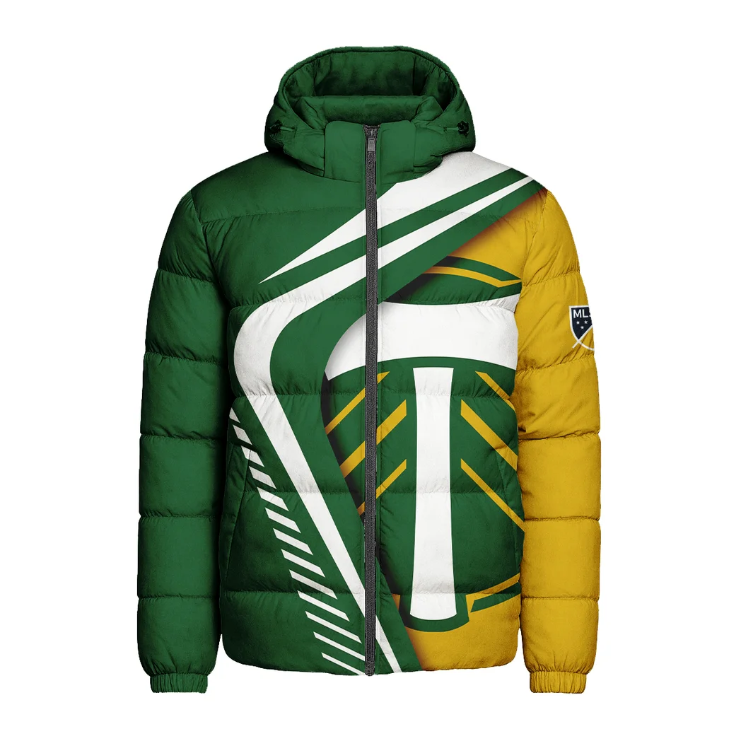 Fan Flow Hooded Cotton Jacket, Sport Lifestyle Fan Jacket HVN1298PT - Image 2