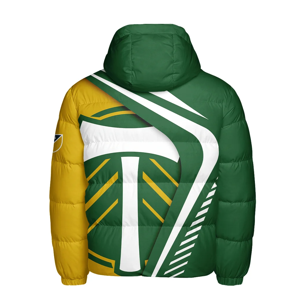 Fan Flow Hooded Cotton Jacket, Sport Lifestyle Fan Jacket HVN1298PT - Image 3