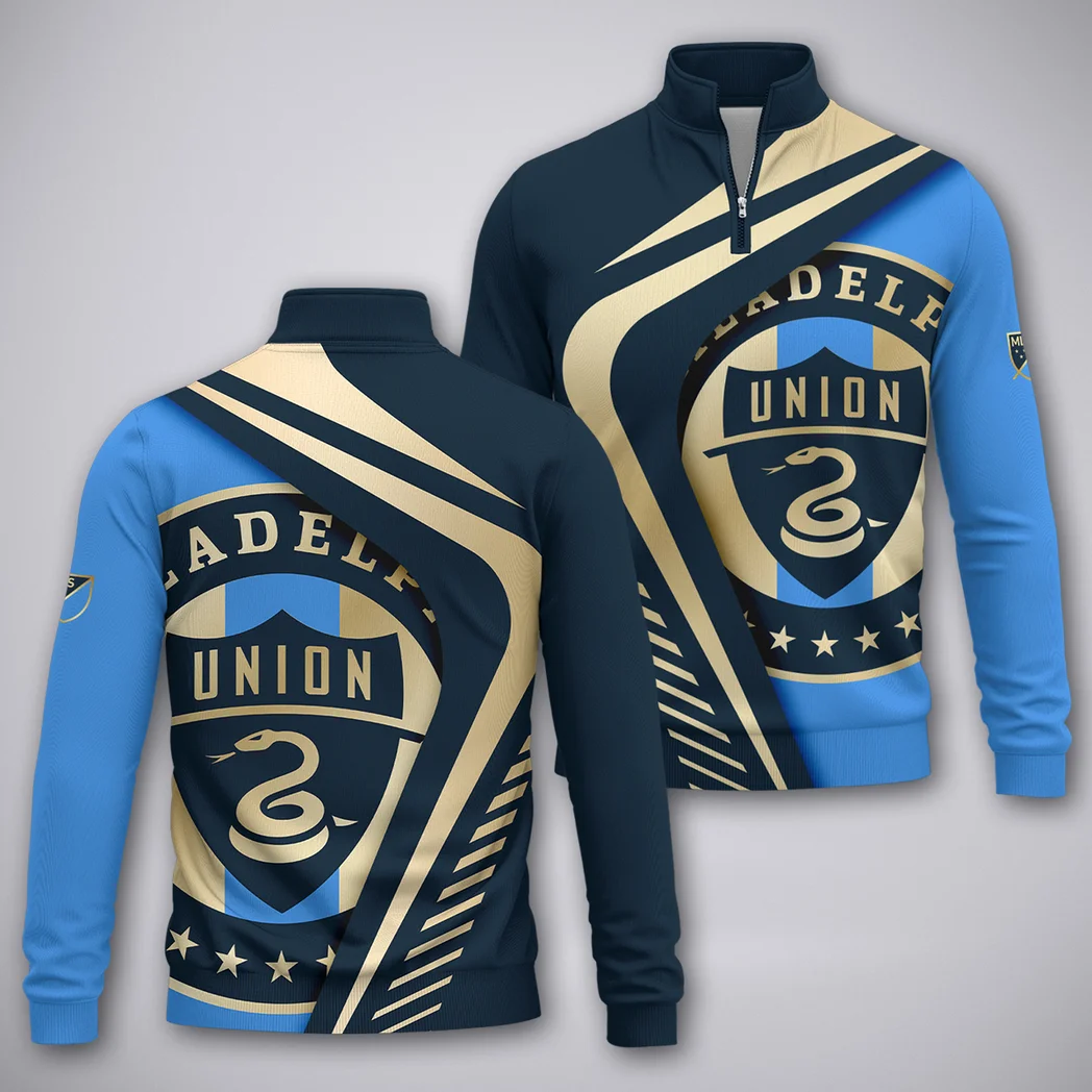 Kick Rhythm Quarter-Zip Sweatshirt, Modern Sport Fan Sweatshirt HVN1298PU