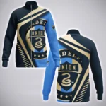 Game Beat Stand Collar Jacket, Travel-Ready Fan Streetwear HVN1298PU