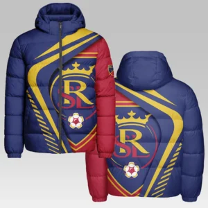 Game Rhythm Hooded Cotton Jacket, Retro Heritage Puffer Jacket HVN1298RS