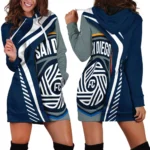 Fan Spirit Hoodie Dress, True Supporter Hoodie Dress HVN1298SD