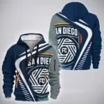 Spirit Beat Hoodie Half Zip 3D, Sporty Fan Half-Zip Hoodie HVN1298SD