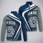 Fan Flow Quarter-Zip Sweatshirt, Performance Quarter-Zip for Fans HVN1298SD