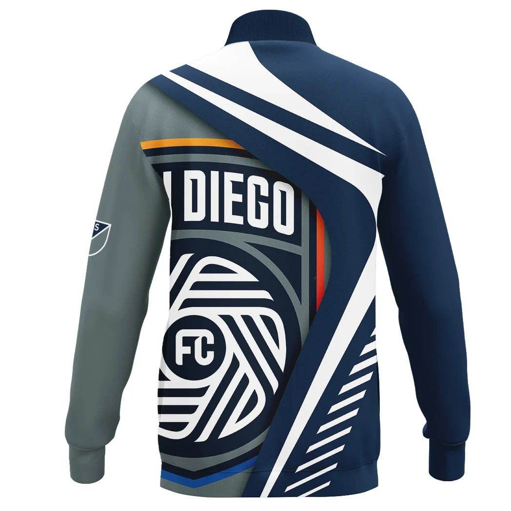 Goal Rising Stand Collar Jacket, Stylish Jacket for True Fans HVN1298SD - Image 3