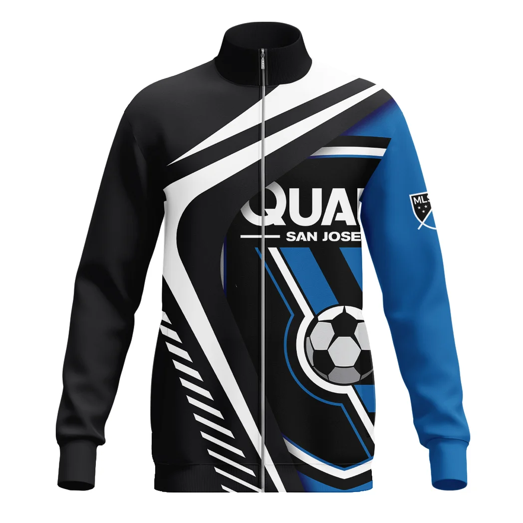 Match Core Stand Collar Jacket, Lightweight Comfort Jacket for Loyal Fans HVN1298SJ - Image 2