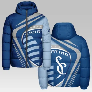 Fan Pulse Hooded Cotton Jacket, Game Day Cold-Weather Gear HVN1298SK