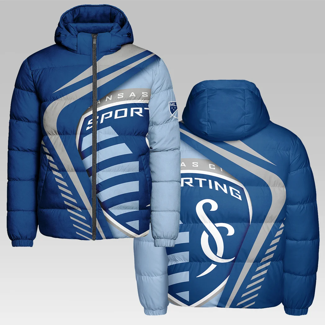 Fan Pulse Hooded Cotton Jacket, Game Day Cold-Weather Gear HVN1298SK