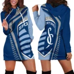 Play Spirit Hoodie Dress, Pullover Hoodie Dress Women HVN1298SK