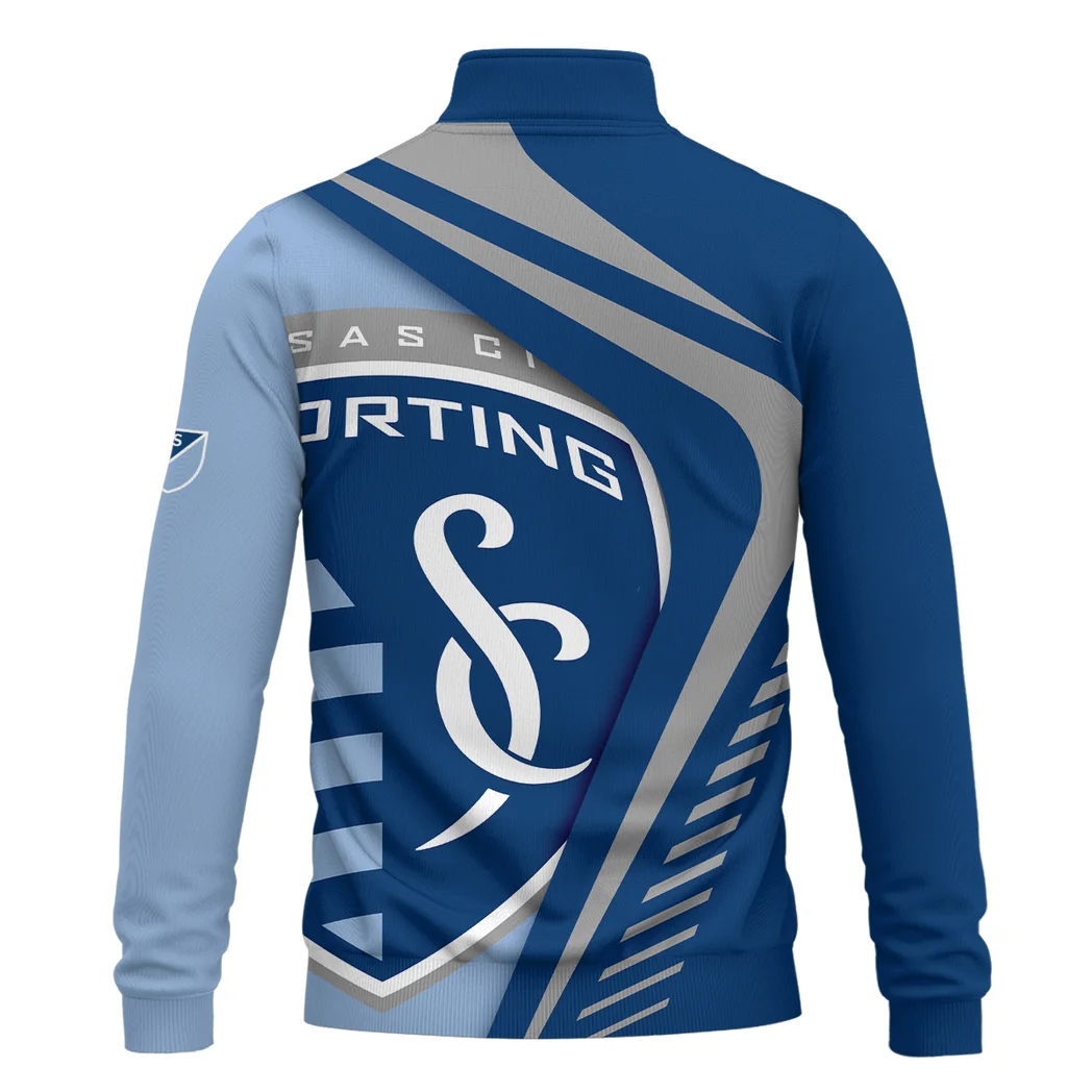 Goal Core Quarter-Zip Sweatshirt, Lightweight Stretch HVN1298SK - Image 3