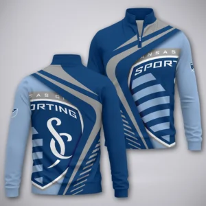 Goal Core Quarter-Zip Sweatshirt, Lightweight Stretch HVN1298SK