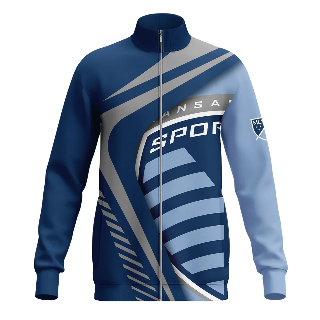 Match Rhythm Stand Collar Jacket, Game Ready Sport Inspired Jacket HVN1298SK - Image 2