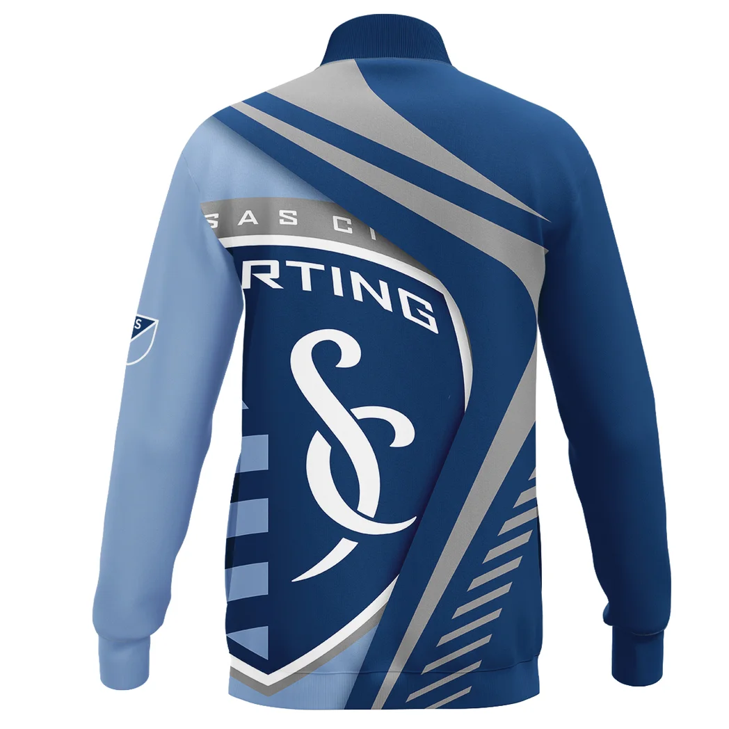 Match Rhythm Stand Collar Jacket, Game Ready Sport Inspired Jacket HVN1298SK - Image 3