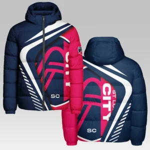 Eternal Energy Flame Hooded Cotton Jacket, Heavyweight Stadium Night Coat HVN1298SL