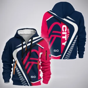 Heritage in Motion Hoodie Half Zip 3D, Game Ready Half-Zip Hoodie HVN1298SL