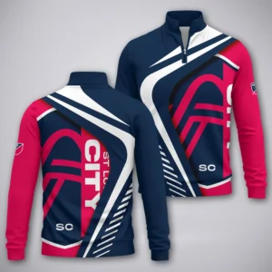 Timeless Fan Spirit Quarter-Zip Sweatshirt, Road-Ready Quarter-Zip Sweatshirt HVN1298SL