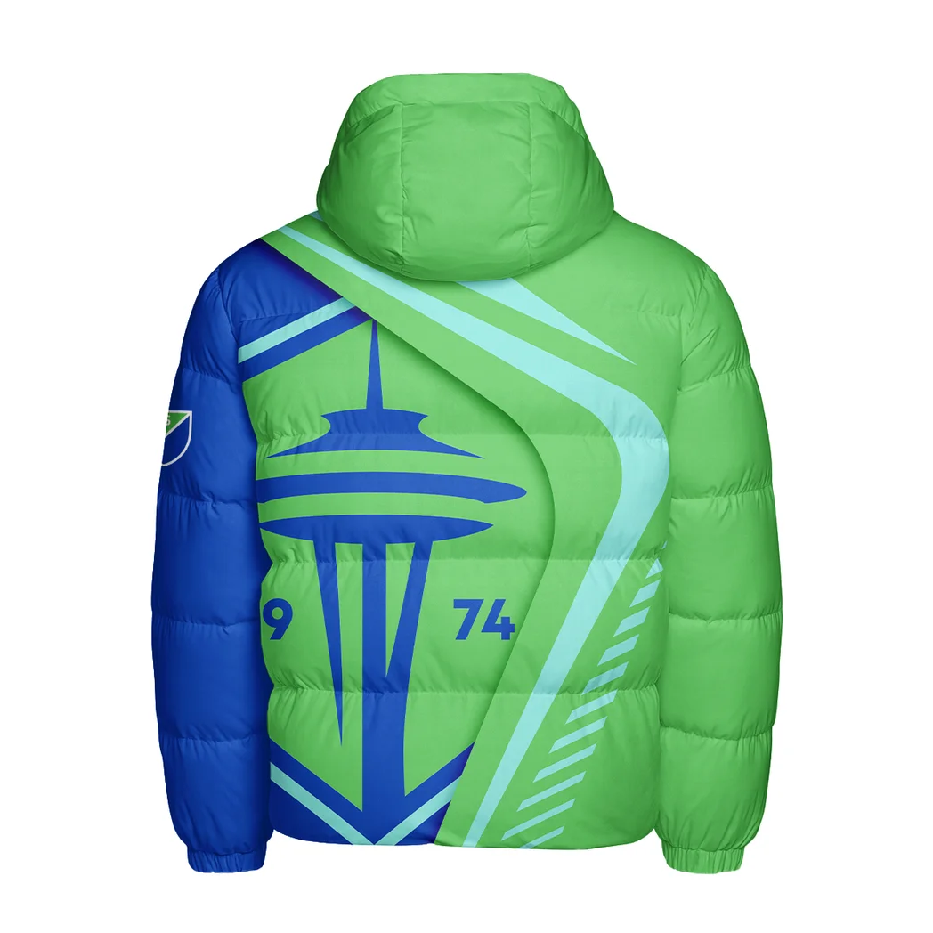 Goal Rising Hooded Cotton Jacket, Stadium Cold-Day Essential HVN1298SS - Image 3