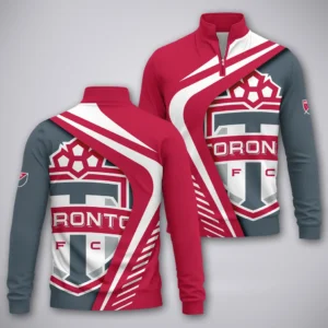 Goal Rising Quarter-Zip Sweatshirt, Performance Fit Quarter-Zip Style HVN1298TF