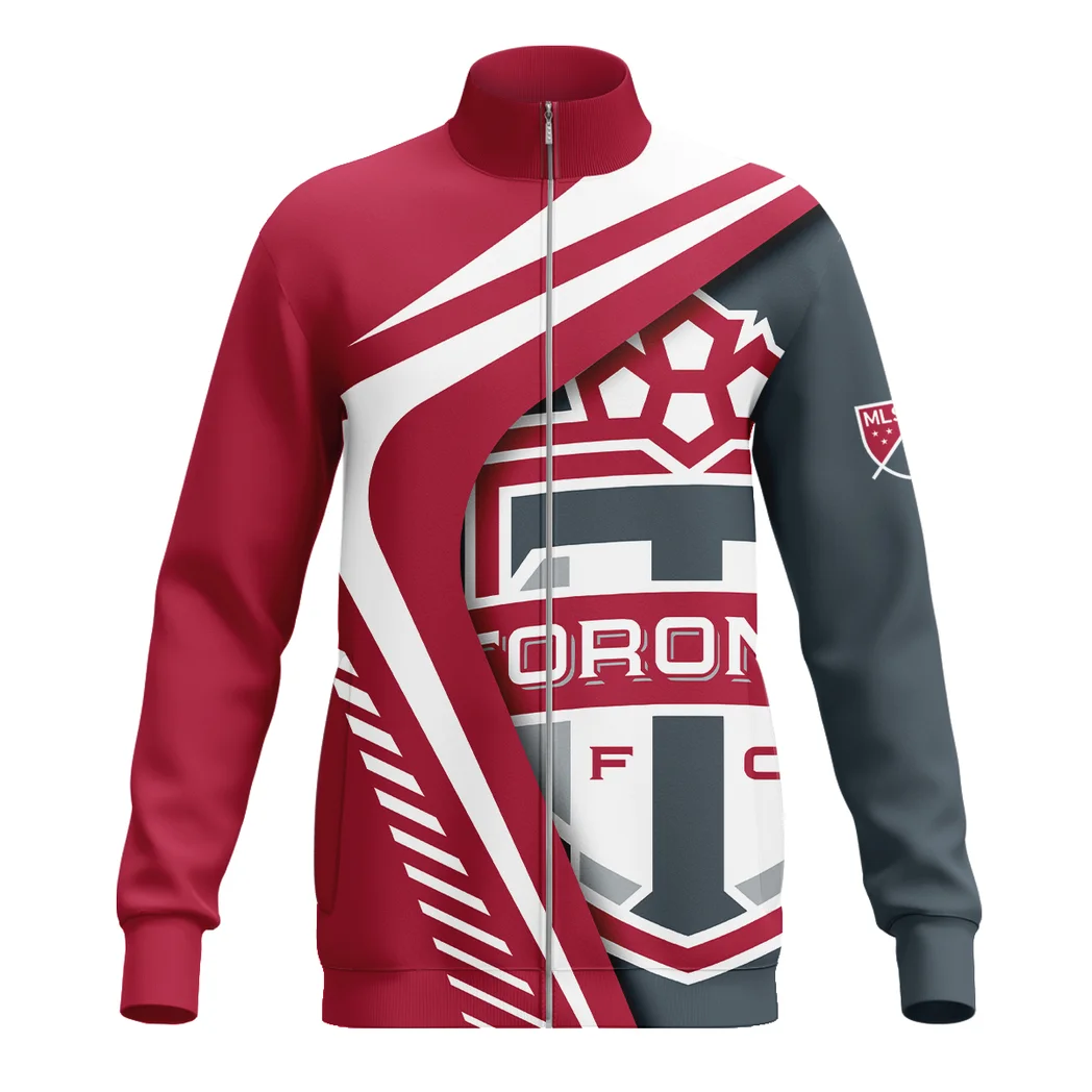 True Support Stand Collar Jacket, Lightweight Comfort Jacket for Fans HVN1298TF - Image 2