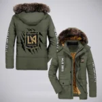 Fan Beat Parka Hoodie, Game Ready All-Season Parka HVN1299LA - Army Green