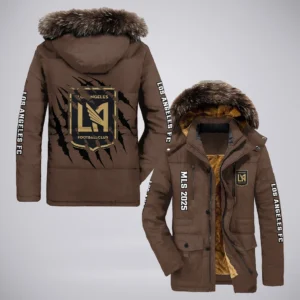Fan Beat Parka Hoodie, Game Day Essential Parka Hoodie HVN1299LA - Coffee