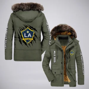 Game Spirit Parka Hoodie, Cozy Game Day Parka Jacket HVN1299LA - Army Green