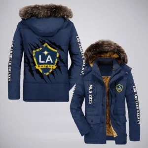 Fan Flow Parka Hoodie, Team Spirit Winter Warmth Hoodie HVN1299LA - Navy