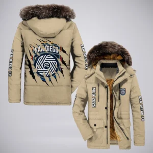 Match Flow Parka Hoodie, Streetwear Parka for True Fans HVN1299SD - Khaki