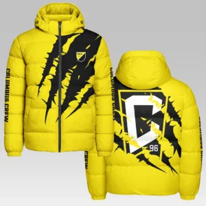Fan Spirit Hooded Cotton Jacket, Performance Warmth Fan Jacket HVN1300CC